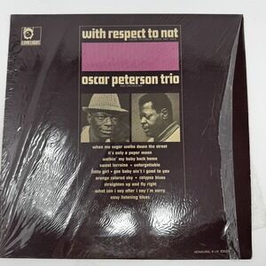 With Respect to Nat Oscar‎ Peterson Trio and Orchestra Record LM 82035 Limelight